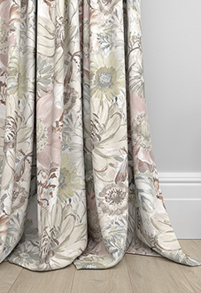 Spring Garden, Dusky Rose - Made to Measure Curtains